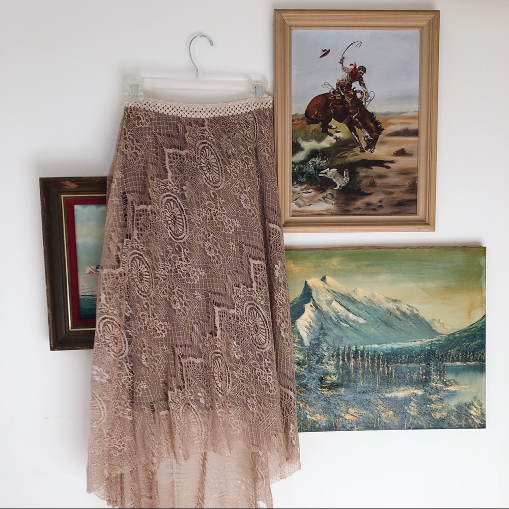 Urban Outfitters Crochet Lace Skirt